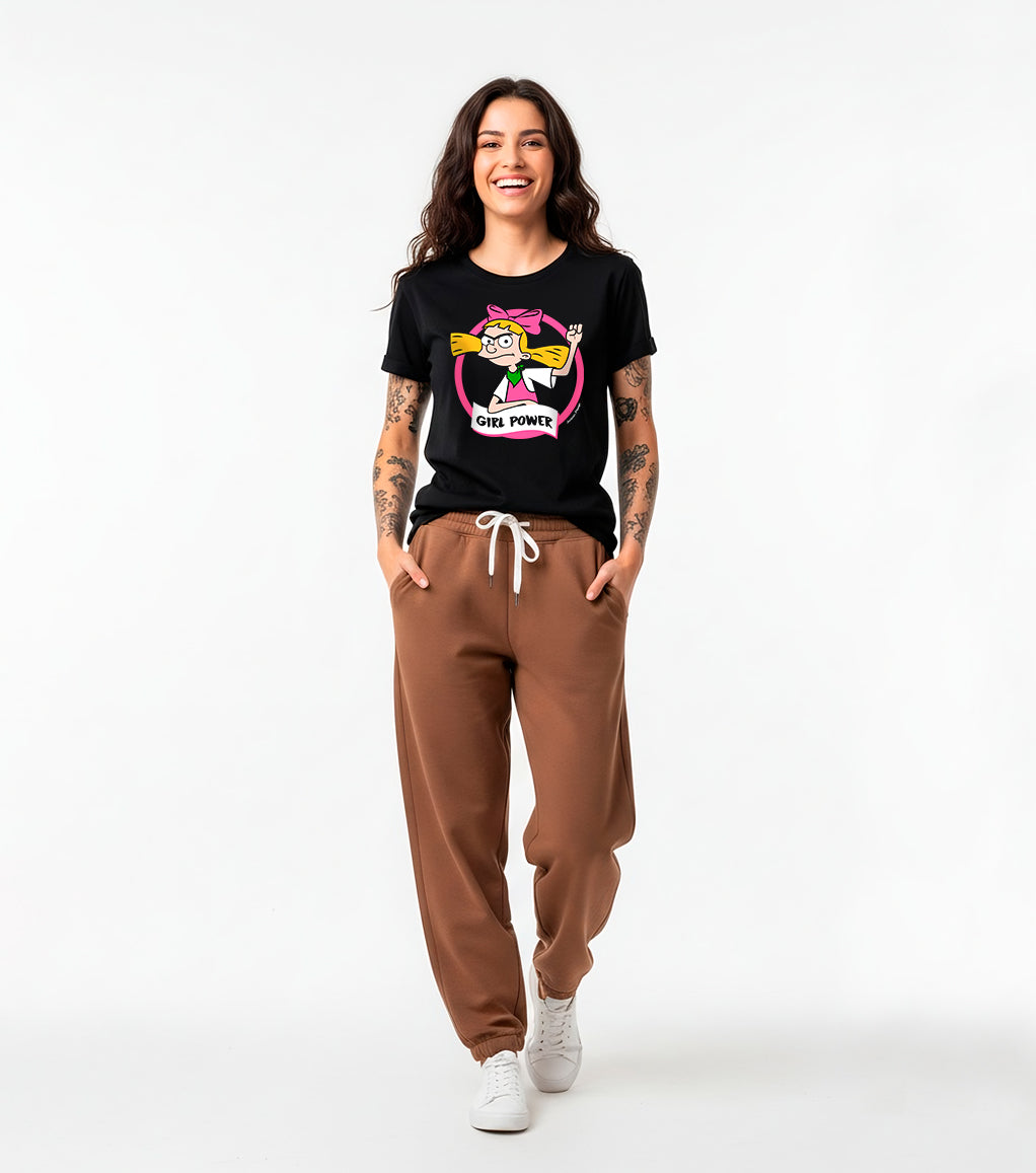 Polera manga corta Helga Girl Power
