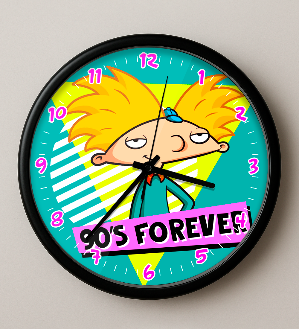 RELOJ MURAL HEY ARNOLD
