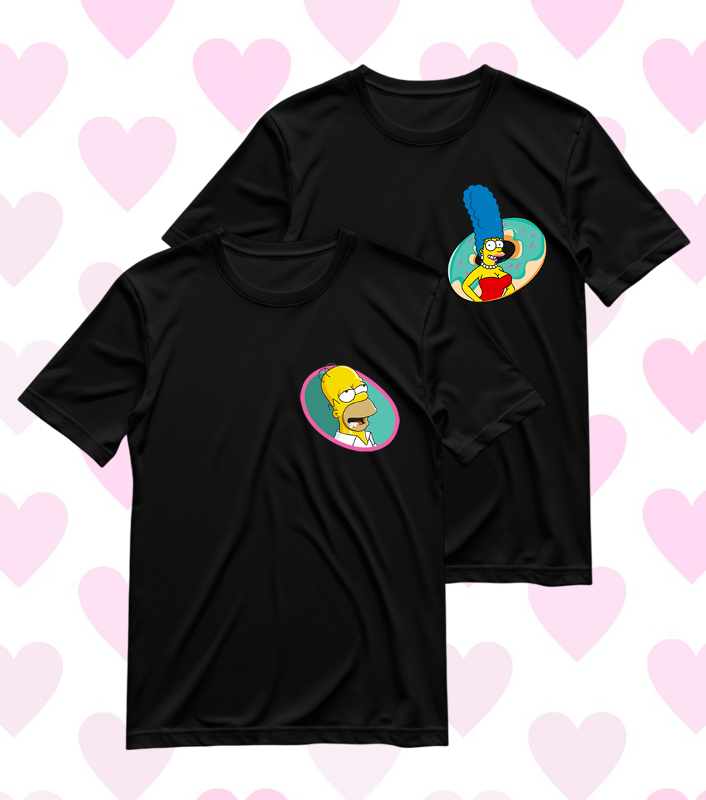 Pack poleras Homero y Marge