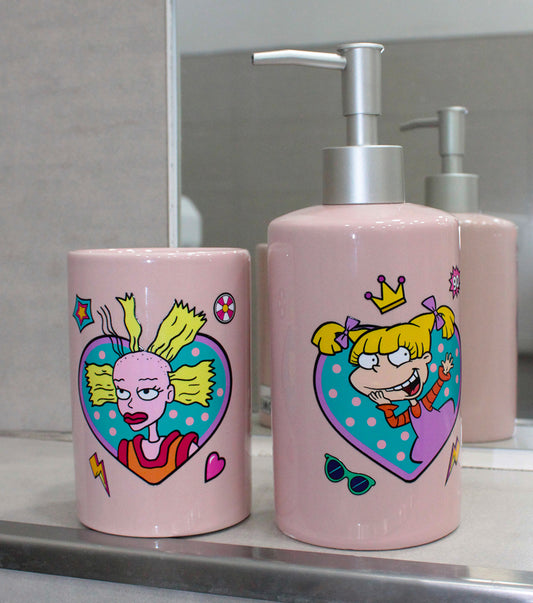 Dispensador Jabón - baño - Angelica y Cynthia