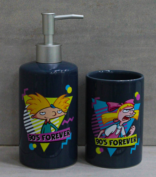 Dispensador Jabón - baño - Arnold y Helga