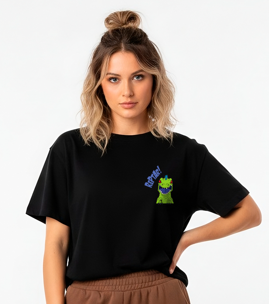Polera manga corta Reptar