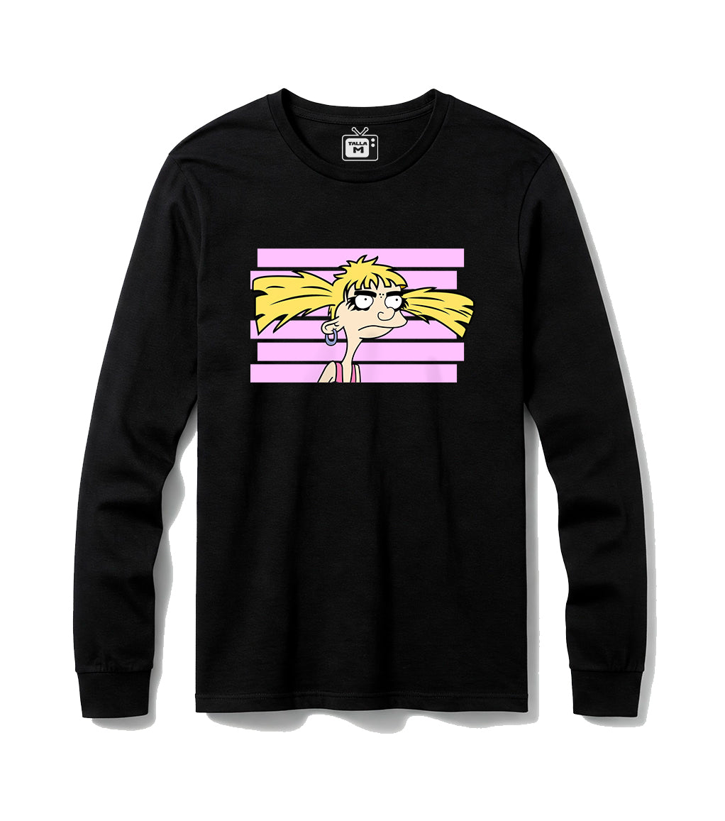 Polera manga Helga Pataki Maquillaje