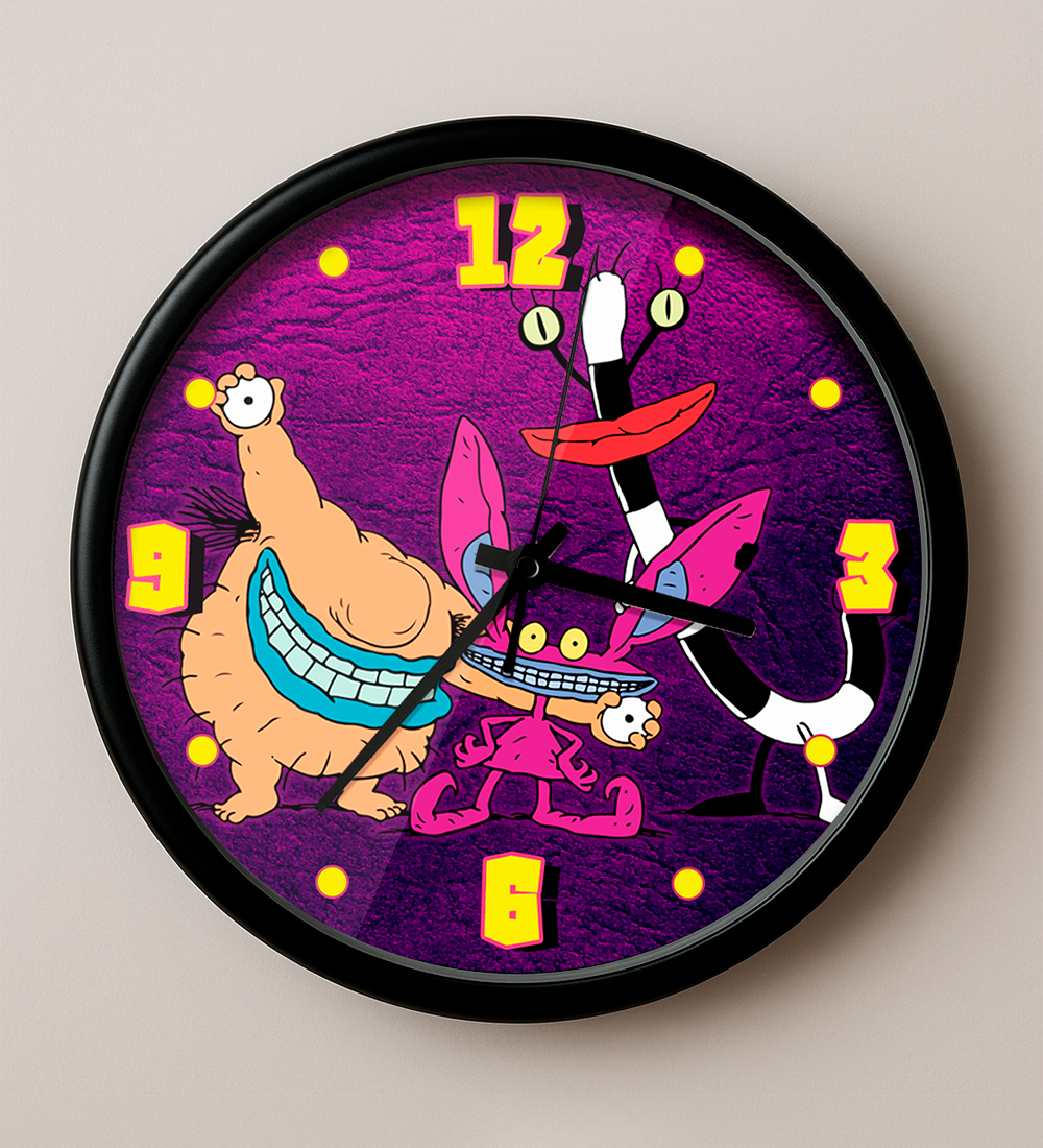 RELOJ MURAL Real Monsters