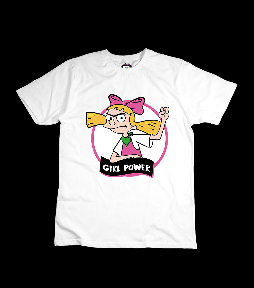 Polera manga corta Helga Girl Power