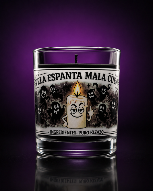 Vela espanta mala cuea