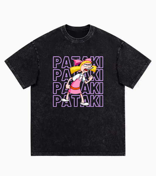 Polera Acid Wash Helga Pataki