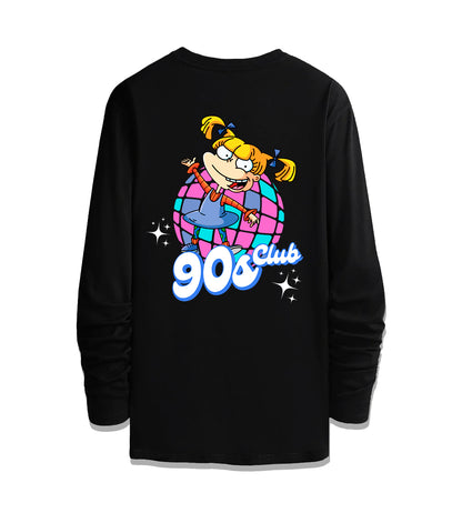 Polera manga Larga Angélica 90s
