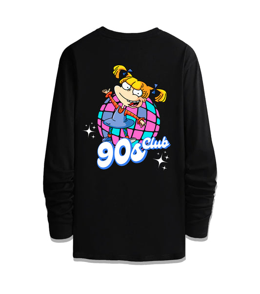 Polera manga Larga Angélica 90s