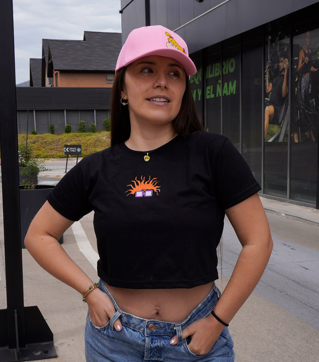 Polera Top Crop Carlitos Rugrats