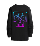 Polera Manga Larga calavera Bike