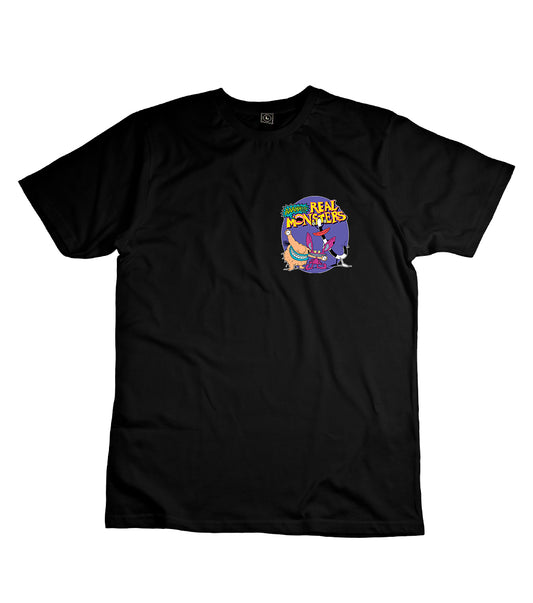 polera negra Real monster 2 DC