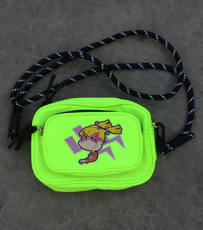 Bolso bandolera Angelica Pickles fluor