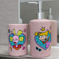 Dispensador Jabón - baño - Angelica y Cynthia