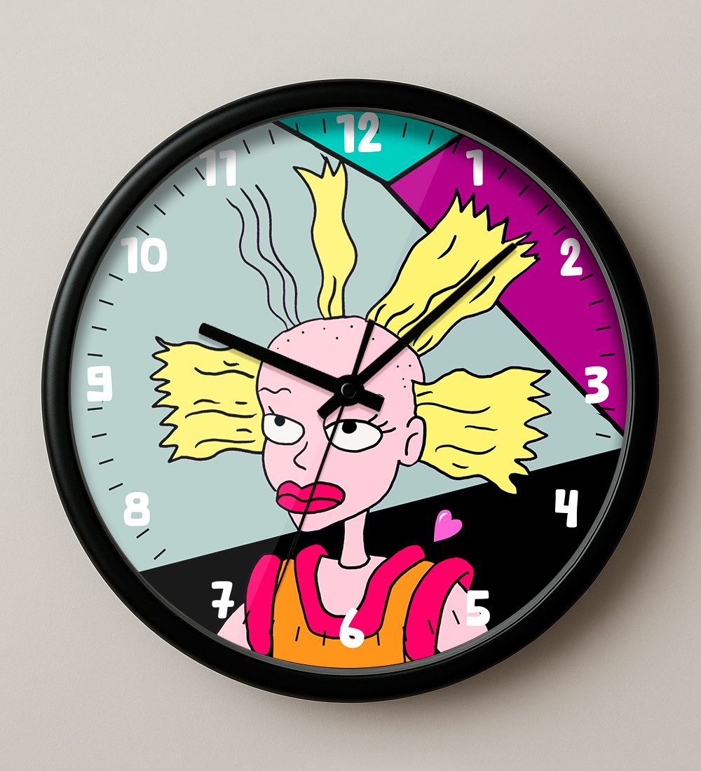 RELOJ MURAL Cynthia Rugrats  2