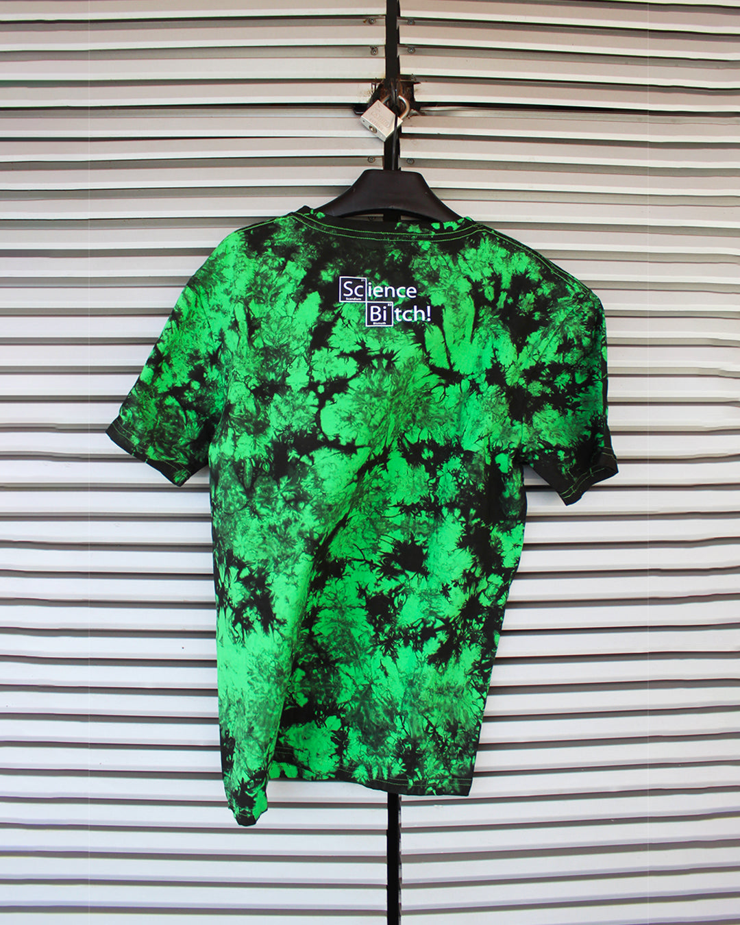 Polera Breaking Bad Tie Dye Green Heisenberg