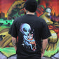 Polera jackson trip Gato y ovni Big logo