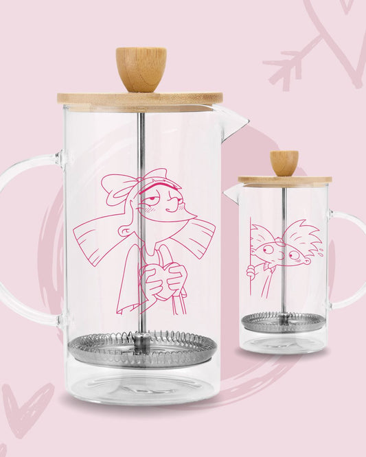 Cafetera Hey Arnold y Helga