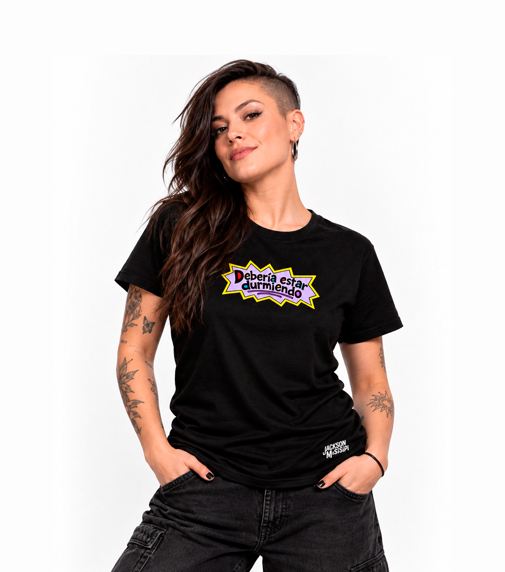 Polera Debería estar durmiendo Rugrats