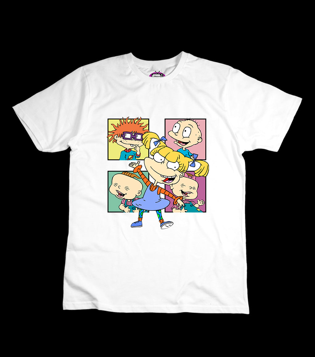 Polera Angelica personajes