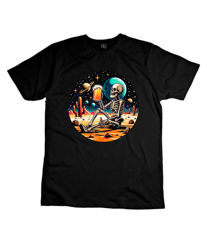 Polera jackson trip calavera cerveza