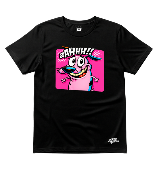 Polera Coraje el perro cobarde