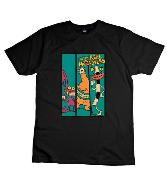 Polera Real Monsters retro