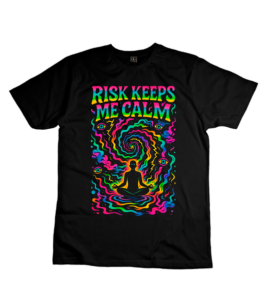 Polera jackson trip RISK KEEPS ME CALM