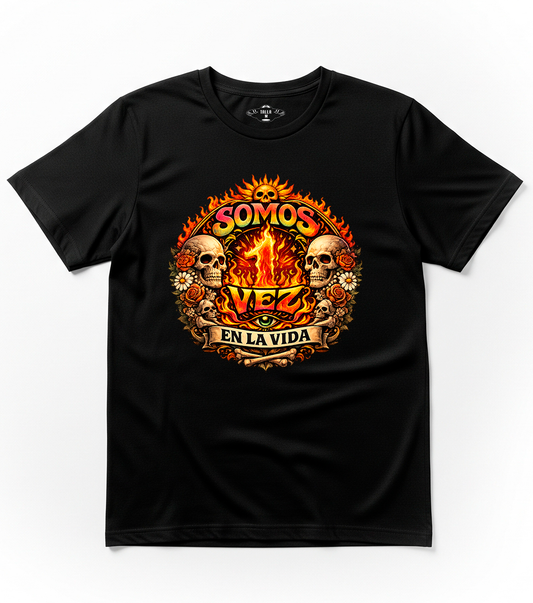 Polera Somos 1 vez en la vida