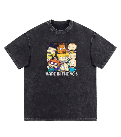 Polera Acid Wash Rugrats