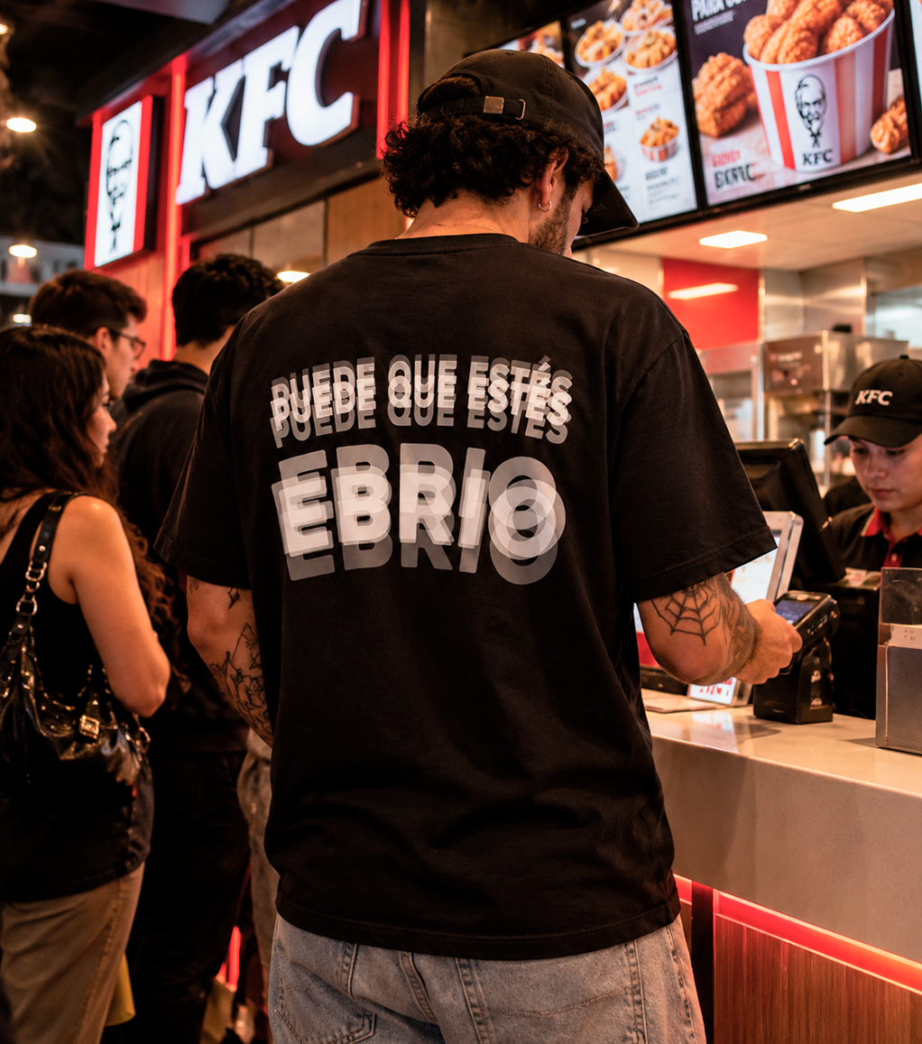Polera Puede que estés Ebrio
