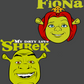 Pack poleras Shrek y Fiona