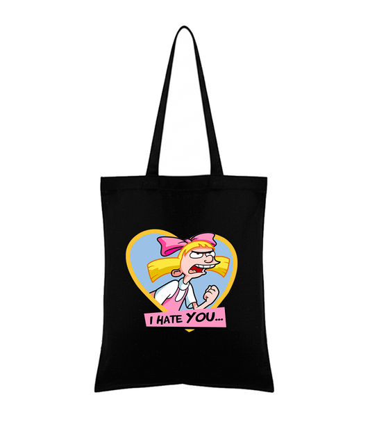 Totebag Helga Pataki  I hate you