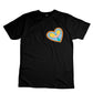 Polera manga corta Arnold corazón